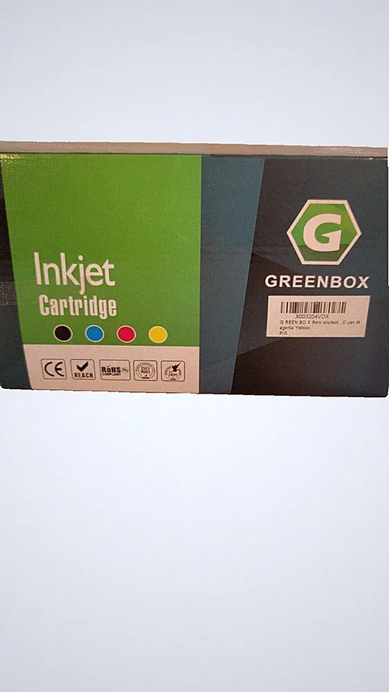 Greenbox Ink Cartridge Replacement 4 Pack For Inkjet 972X