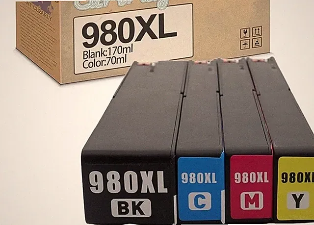 Ink Cartridges for 980X HP Officejet Enterprise Color X555dn X585f X555xh