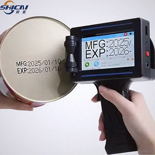 New Hot sales handheld inkjet printer for box marking batch expiration encoder