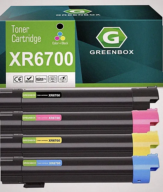 Phaser 6700 Toner Cartridge for Xerox 6700 4Pack, K/C/Y/M 106R01510 106 NEW