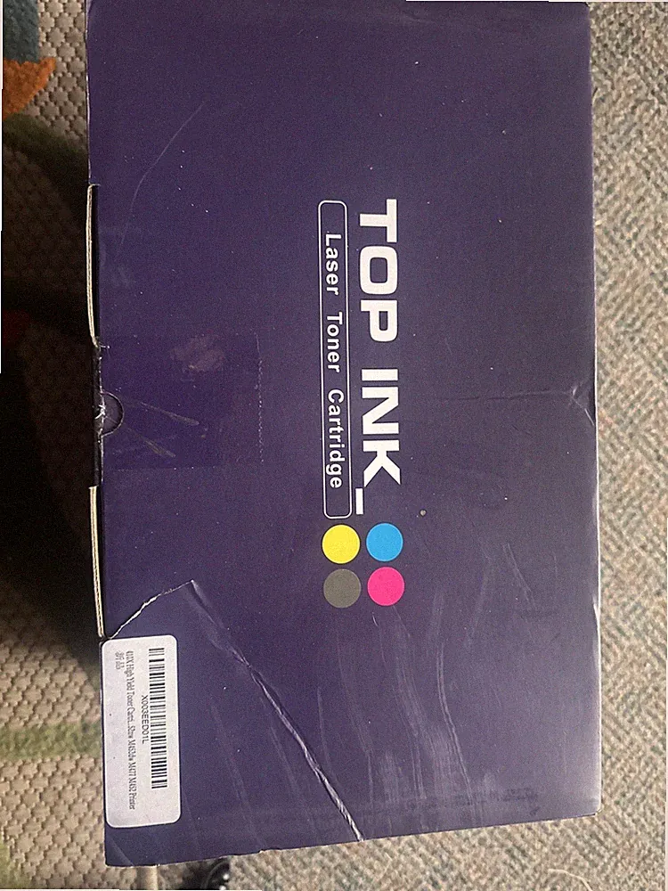 Top Ink Laser Toner Cartridge 4 Pack - Cyan, Yellow, Magenta And Black